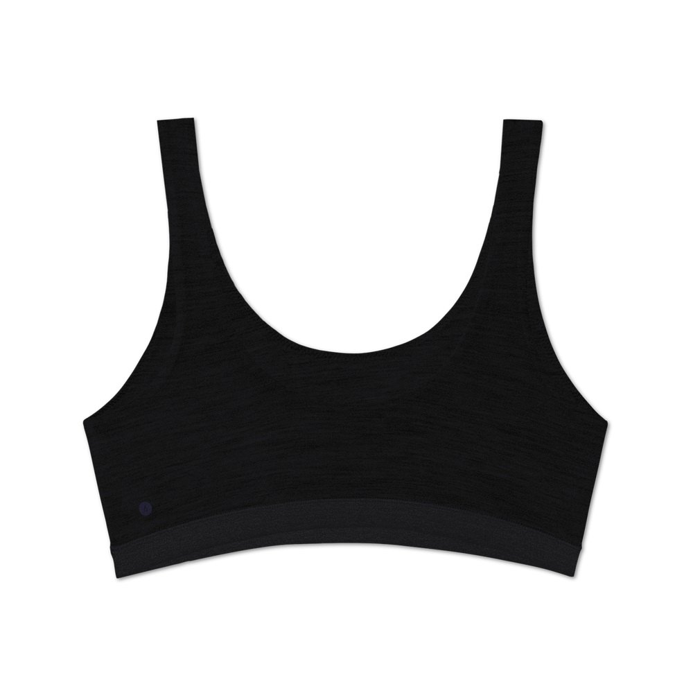 Allbirds Women\'s Trino® - Bralette Black - DEN814560